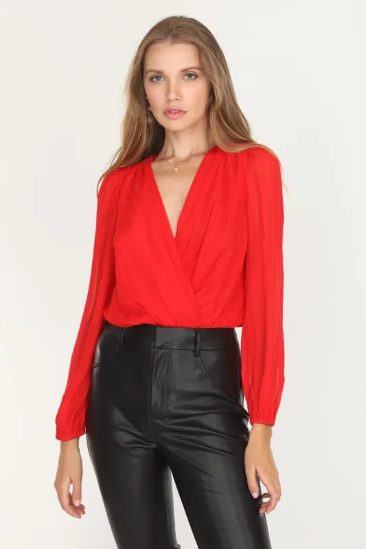 Afterhour Shadow Stripe Bodysuit sold by Adelyn Rae