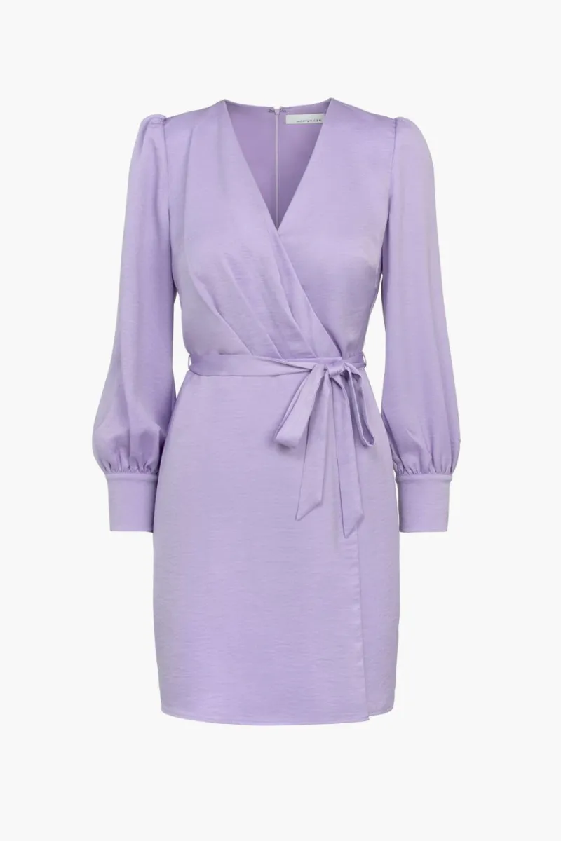 Ellie Faux Wrap Dress sold by Adelyn Rae