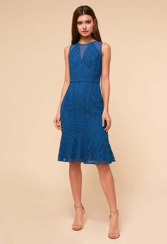 Audrey Lace Midi Dress sold by Adelyn Rae