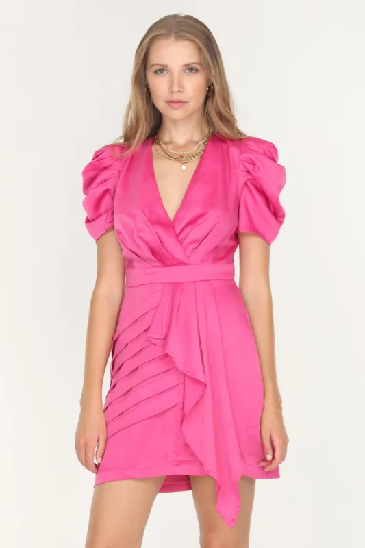 Karina Draped Skirt Mini Dress - FINAL SALE sold by Adelyn Rae