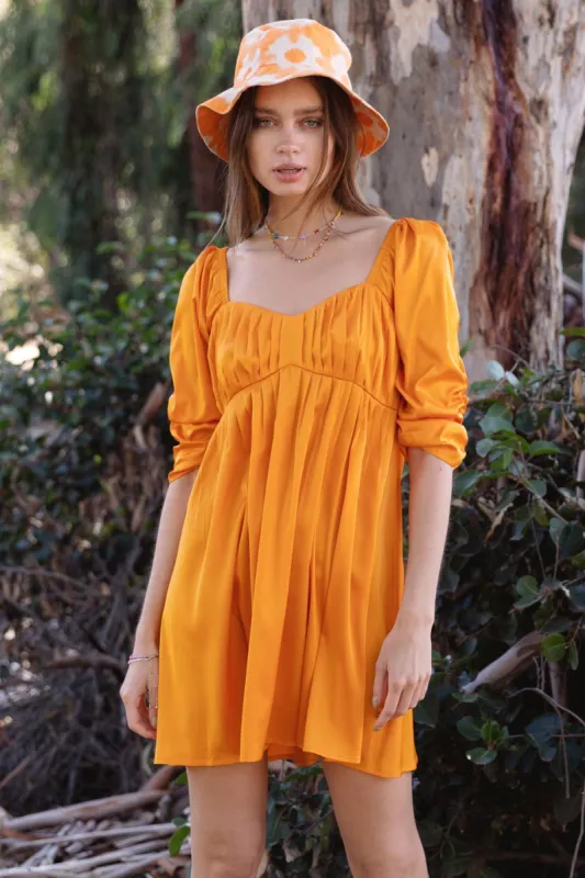 Kayla Puff Sleeve Babydoll Dress - FINAL SALE sold by Adelyn Rae