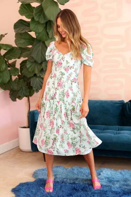 Eden Floral Maxi Dress sold by Adelyn Rae