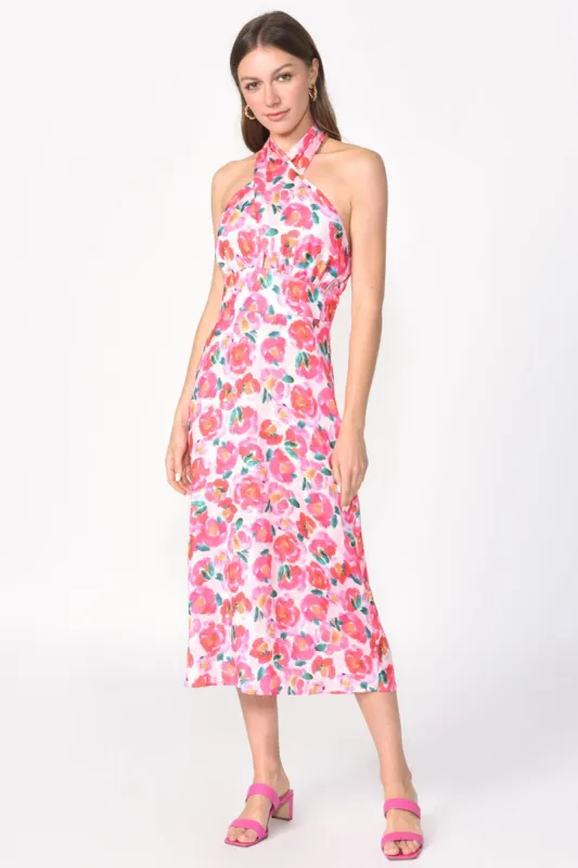 Tatiana Halter Midi Dress - FINAL SALE sold by Adelyn Rae