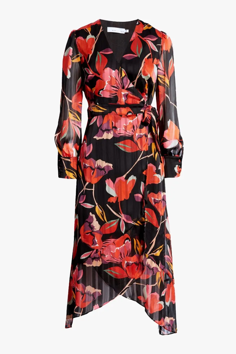 Naomi Long Sleeve Wrap Dress - FINAL SALE sold by Adelyn Rae
