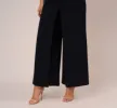 Plus Size Sleeveless Asymmetrical Jumpsuit In Midnight sold by Adrianna Papell