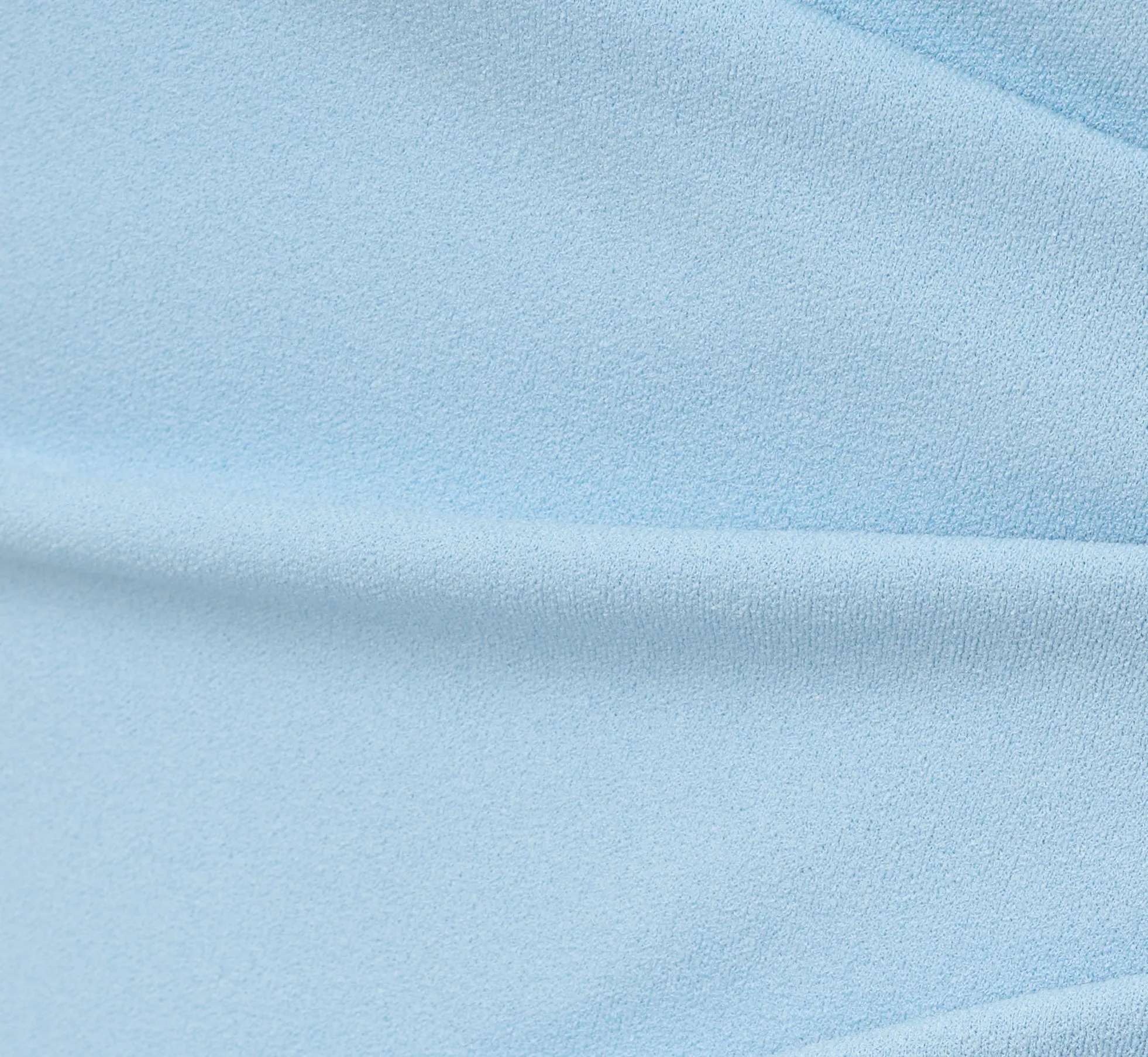 Off The Shoulder Cascading Ruffle Gown In Blue Mist sold by Adrianna Papell product image thumbnail 5