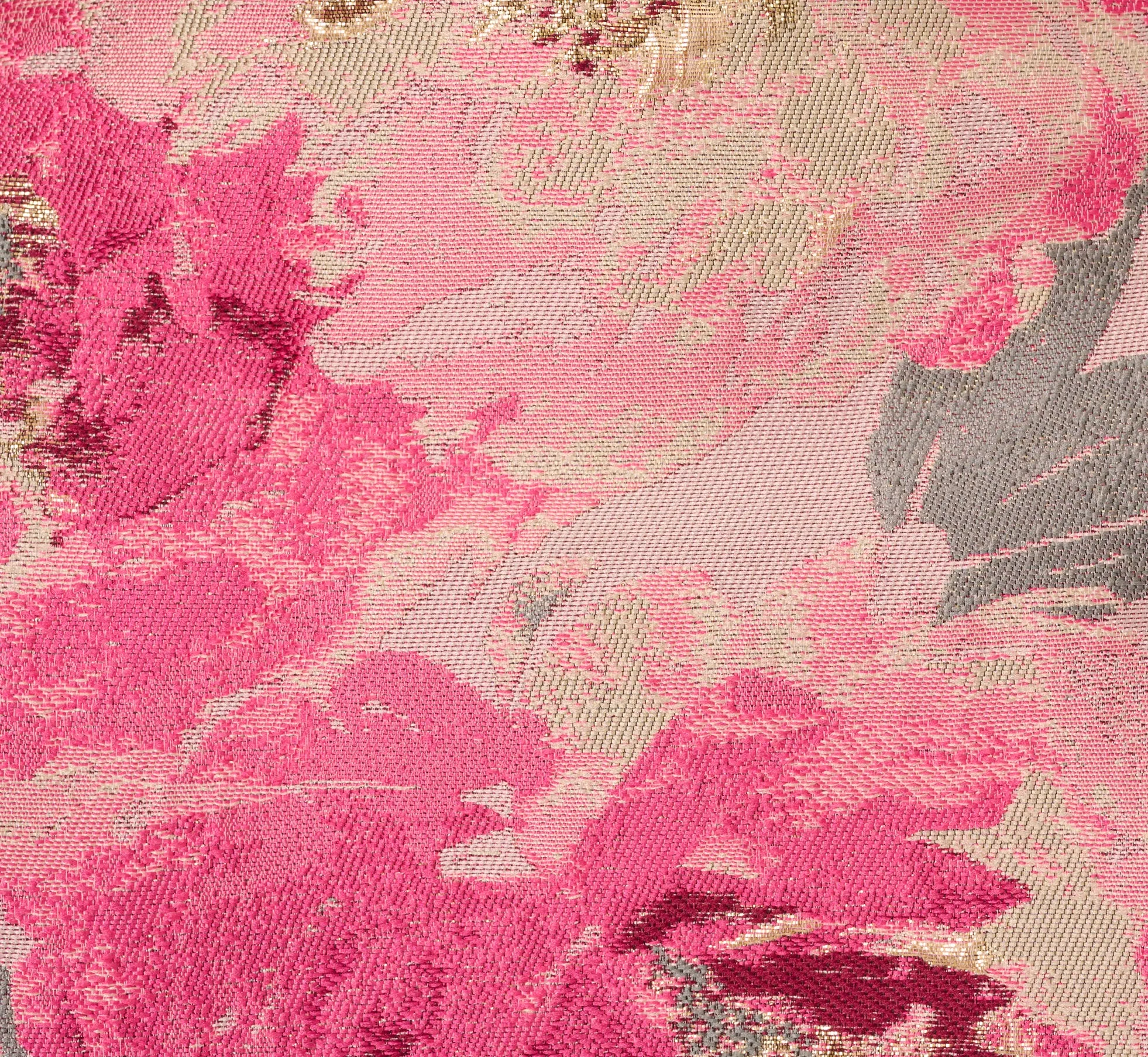 Sleeveless Floral Jacquard Fit And Flare High Low Dress In Pink Multi sold by Adrianna Papell product image thumbnail 3