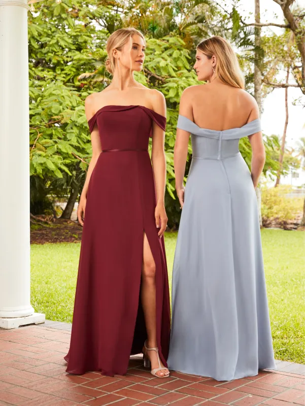 Off-The-Shoulder Gown sold by Adrianna Papell