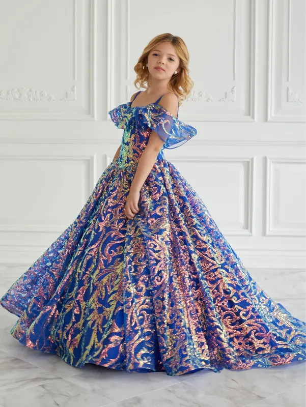 Sequin Off-The-Shoulder Gown sold by Adrianna Papell