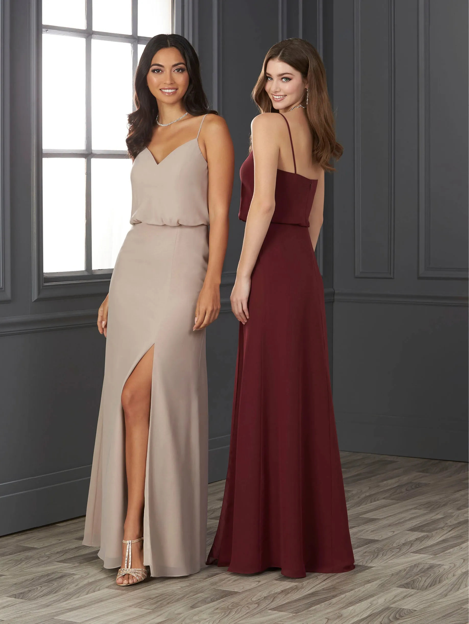 Chiffon Sweetheart Neckline A-Line Gown sold by Adrianna Papell