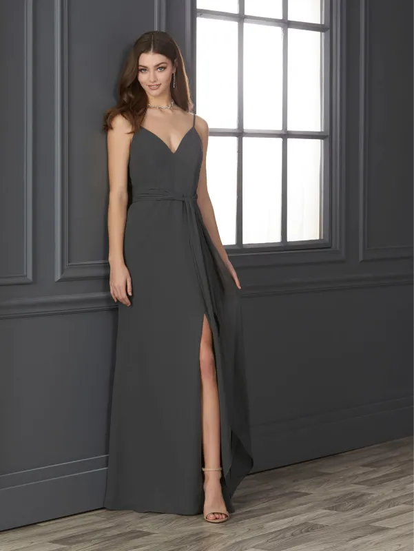 Chiffon Sweetheart Neckline Fit-And-Flare Gown sold by Adrianna Papell