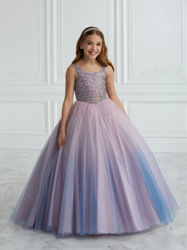 Hand-Beaded and Ombre Tulle Gown sold by Adrianna Papell
