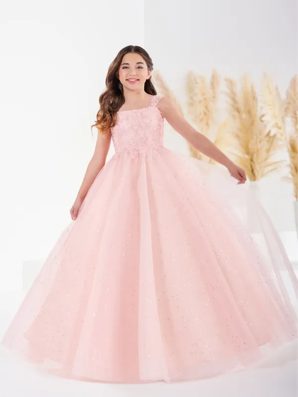 Lace and Sparkle Tulle Gown sold by Adrianna Papell