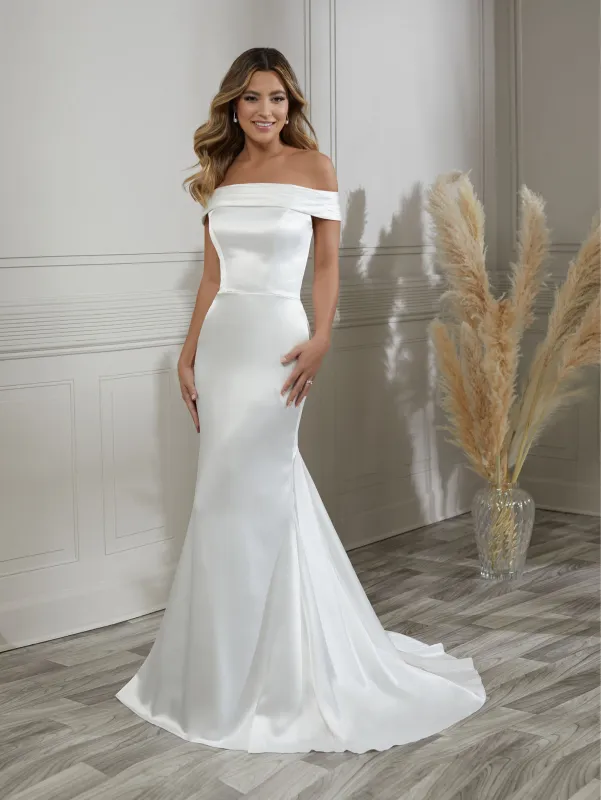 Off-The-Shoulder Sheath Gown sold by Adrianna Papell