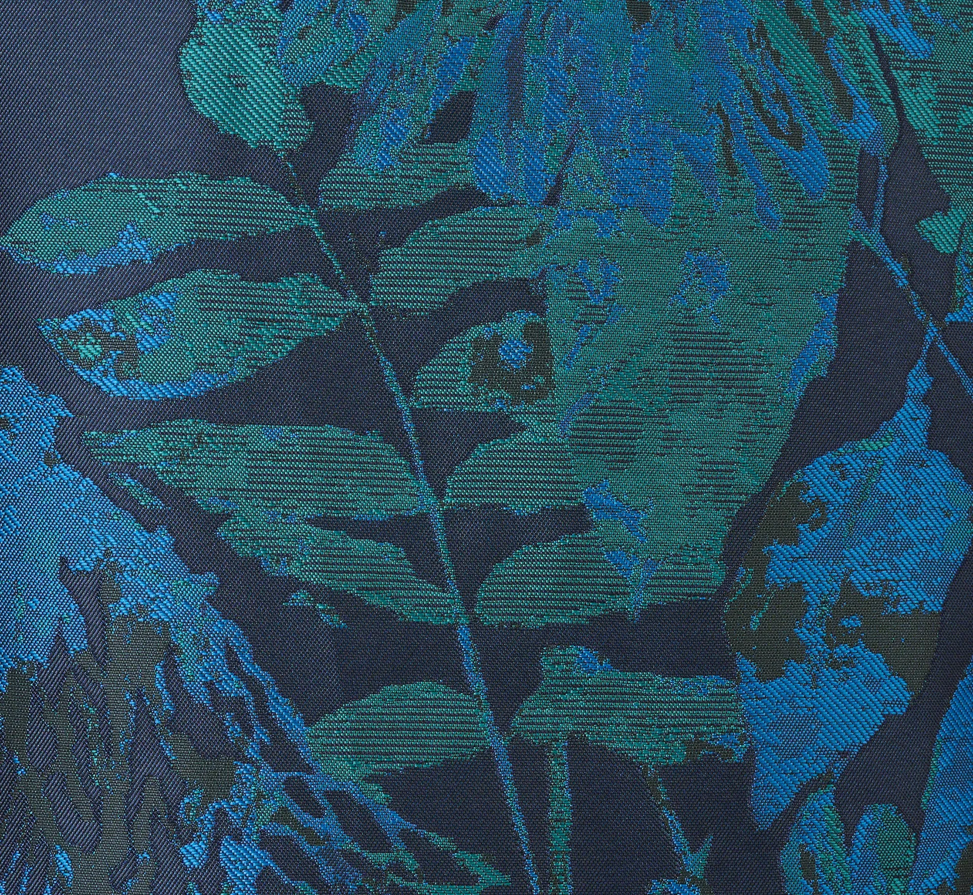 Plus Size Ruffle Floral Jacquard High Low Gown In Cobalt Multi sold by Adrianna Papell product image thumbnail 5