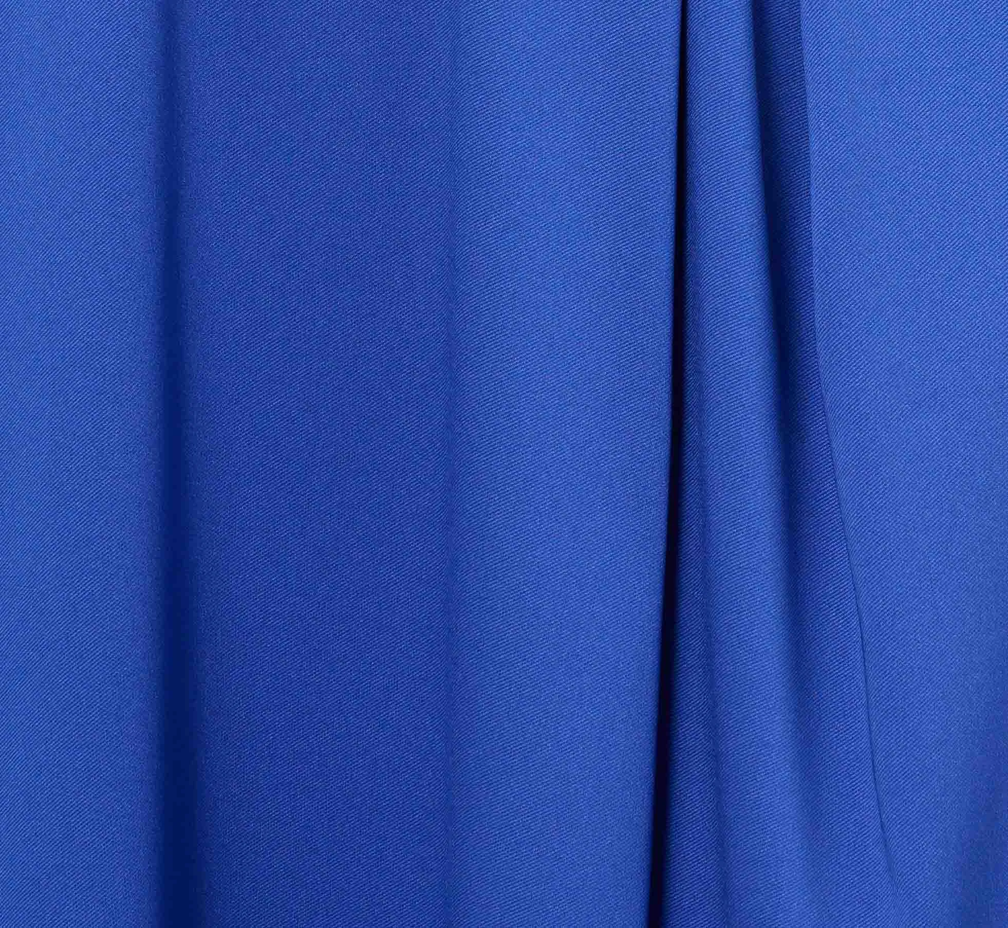 V-Neck Mikado Gown With Jewel Beaded Straps In Royal Sapphire sold by Adrianna Papell product image thumbnail 4