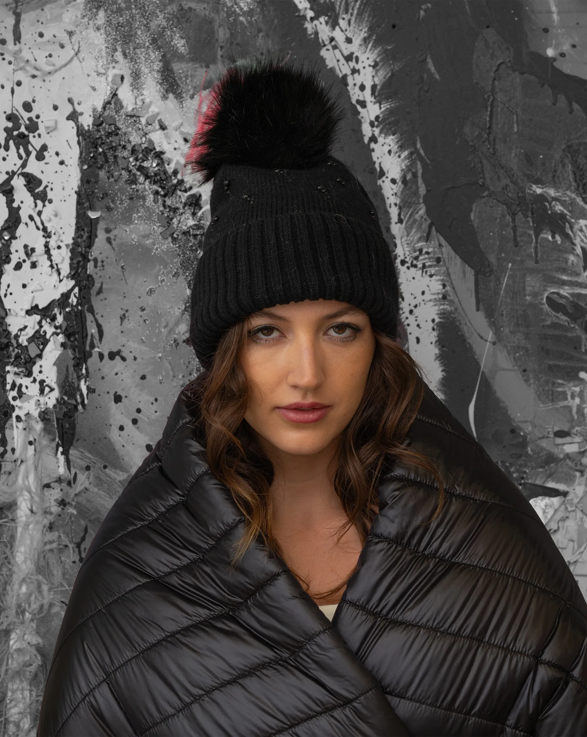 Pearl Beaded Hat sold by Adrienne Landau product image thumbnail 5