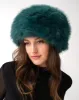 Faux Fox Fur Pillbox Hat sold by Adrienne Landau