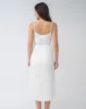 Pleated Tie Waist Sleeveless Dress sold by Adrienne Landau