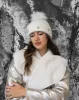 Embellished Beanie Hat with Pom-Pom sold by Adrienne Landau