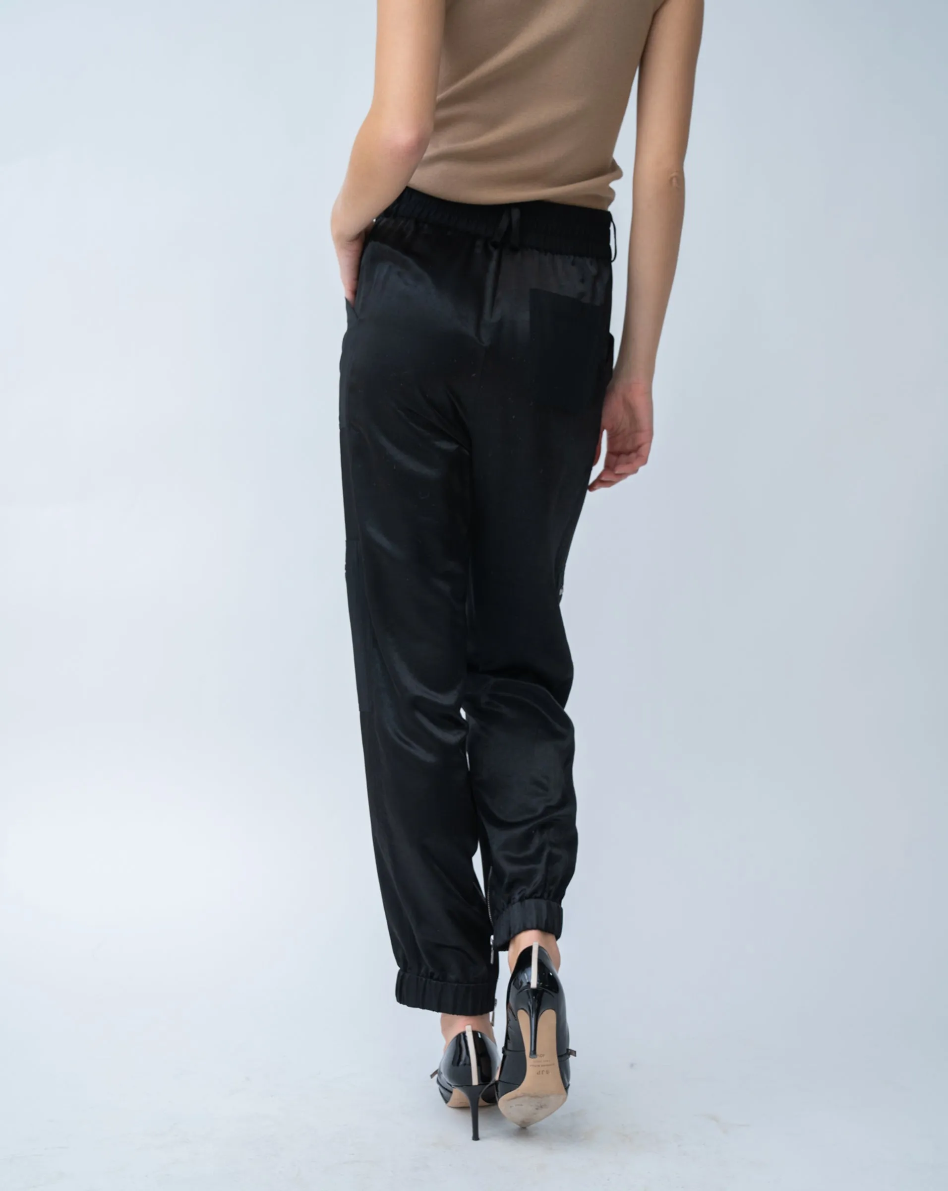 Final Sale - Sandwashed Cargo Jogger Pant sold by Adrienne Landau product image thumbnail 4