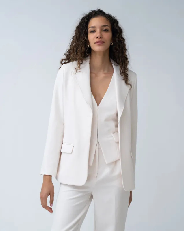 Notch Collar Blazer sold by Adrienne Landau