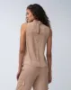 Slit Detail Mock Neck Top sold by Adrienne Landau