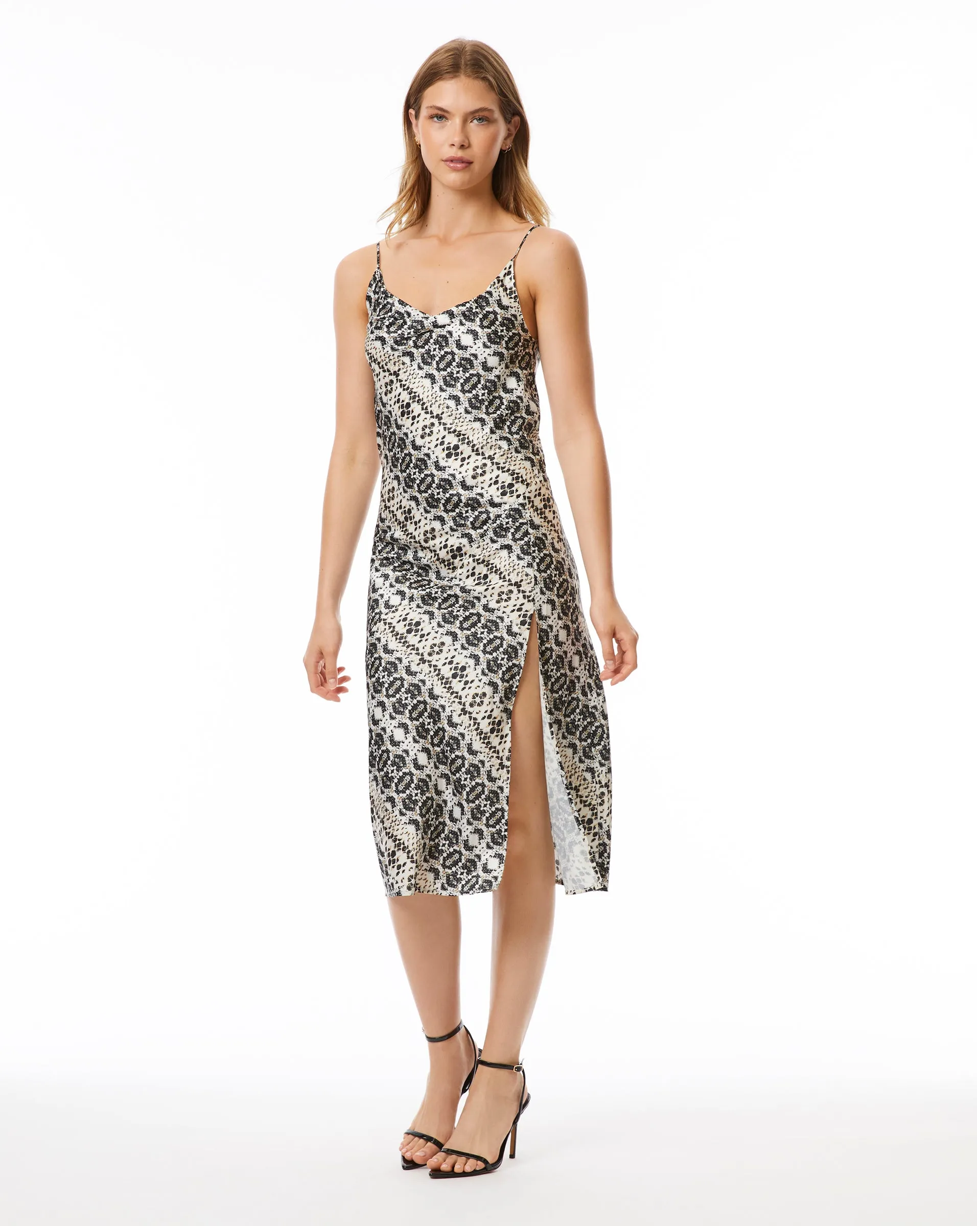 Snakeskin Slip Dress sold by Adrienne Landau product image thumbnail 3
