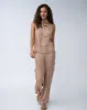 FINAL SALE - Wide Leg Satin Cargo Pant sold by Adrienne Landau