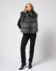 Katy Tipped Fox Faux Fur Vest sold by Adrienne Landau