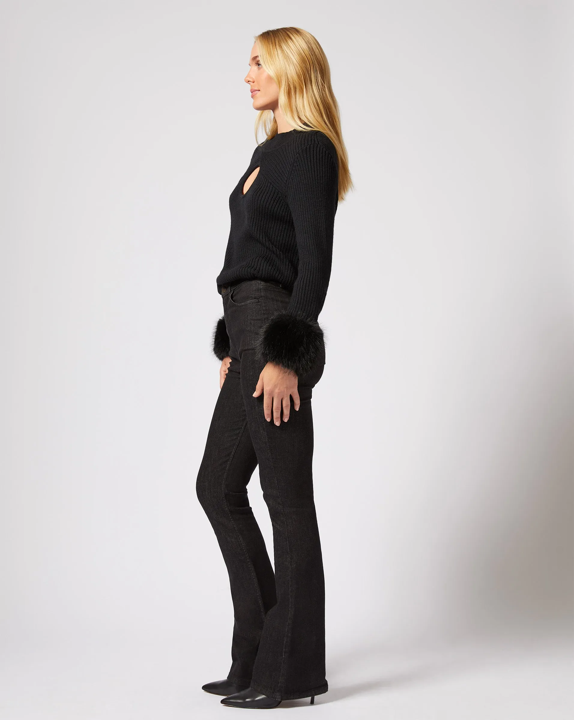 High Waist Bootcut Jean sold by Adrienne Landau product image thumbnail 3