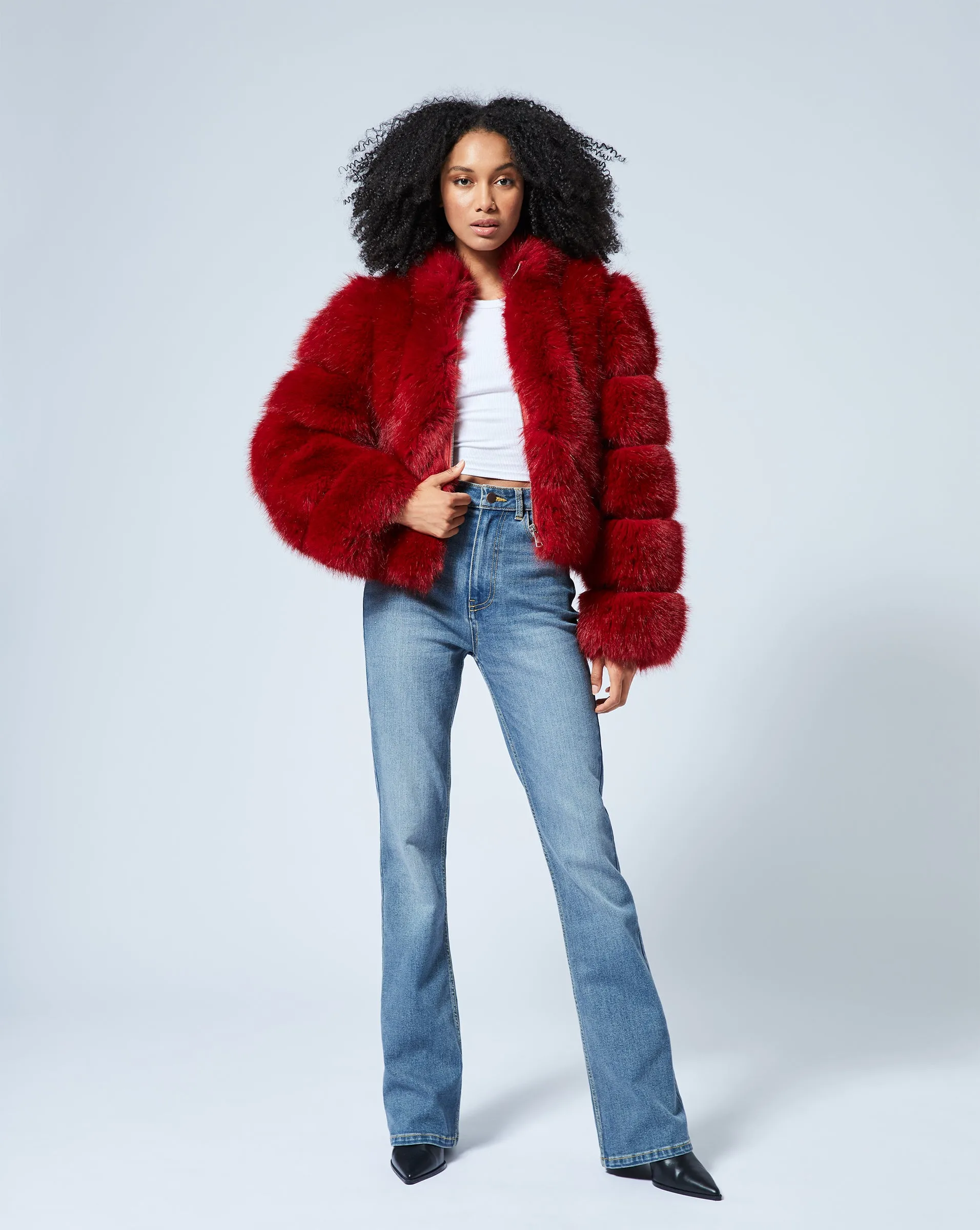 Icon Fox Faux Fur Jacket sold by Adrienne Landau