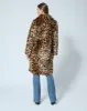 Cheetah Print Faux Fur Maxi Coat sold by Adrienne Landau