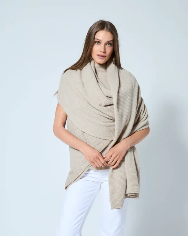 Cashmere Wrap Scarf Vest sold by Adrienne Landau
