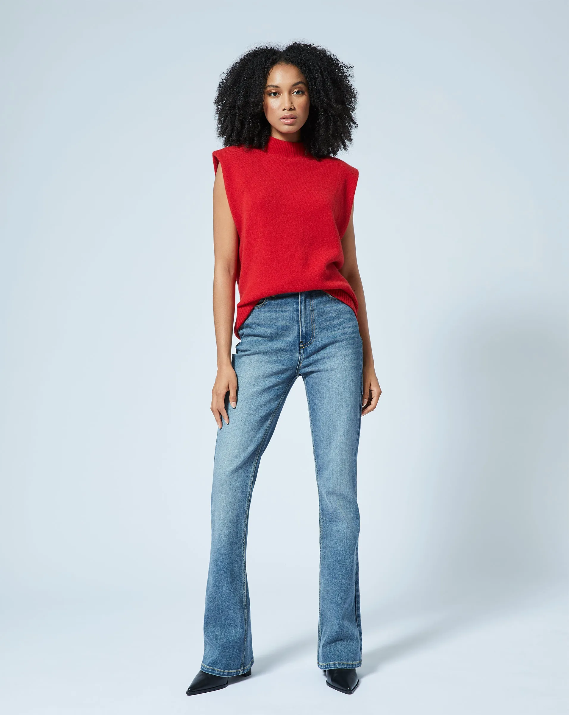 Cashmere Mockneck Sweater sold by Adrienne Landau product image thumbnail 5