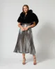Faux Fox Fur Cape sold by Adrienne Landau