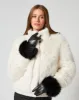 Fox Faux Fur & Leather Glove sold by Adrienne Landau