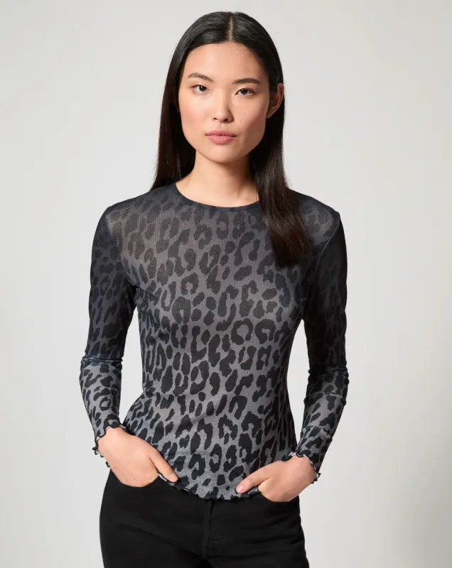 Cheetah Long Sleeve T-Shirt sold by Adrienne Landau