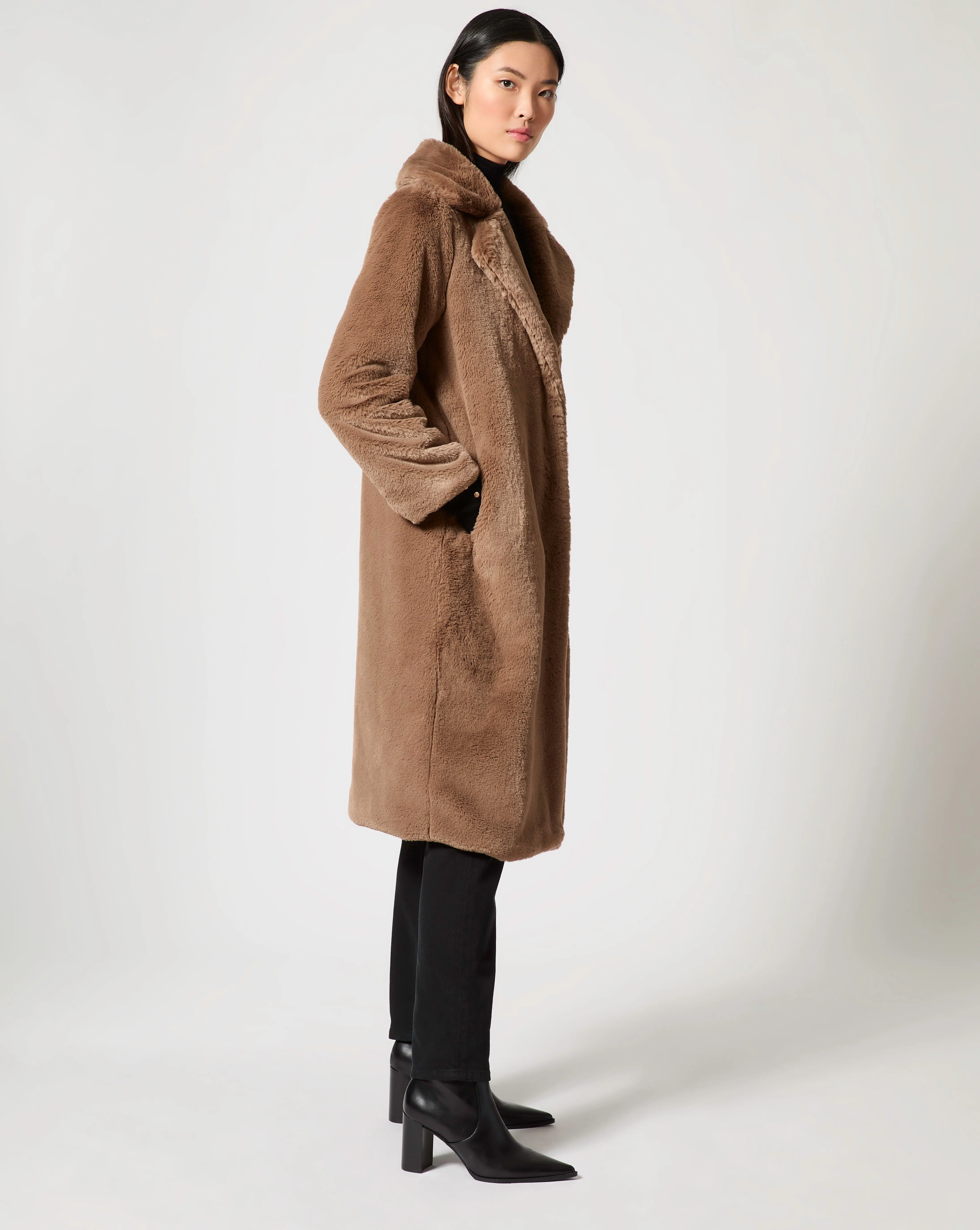 Delaney Teddy Coat sold by Adrienne Landau product image thumbnail 2