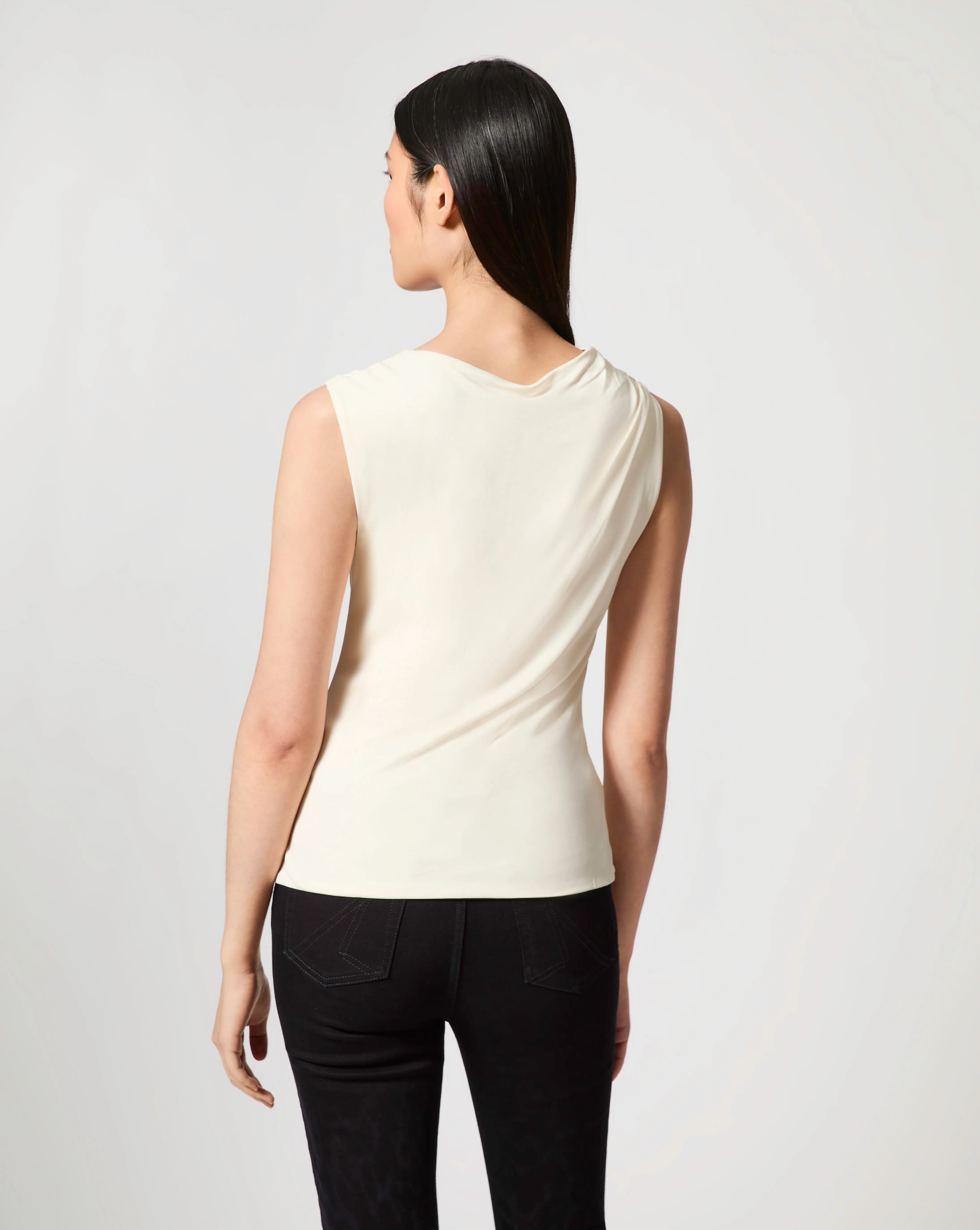 Asymmetric Sleeveless Top sold by Adrienne Landau product image thumbnail 3