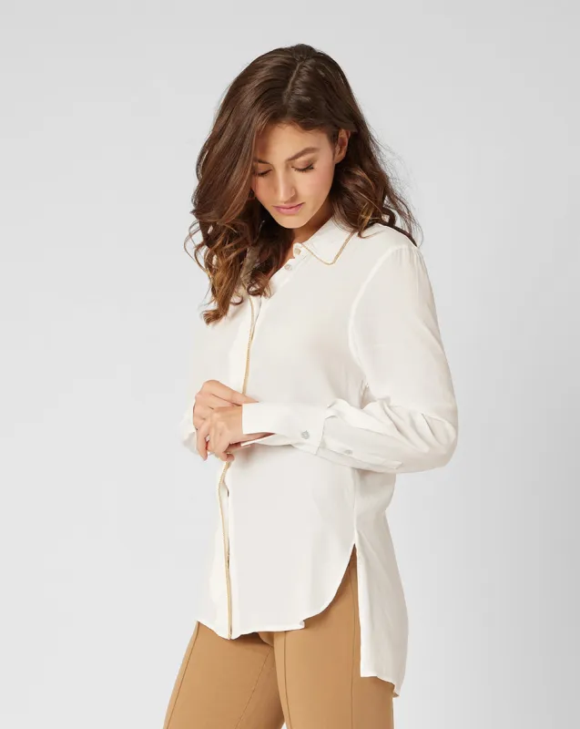 Limestone Blouse sold by Adrienne Landau