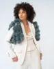 FINAL SALE - Lightweight Faux Fur Vest sold by Adrienne Landau