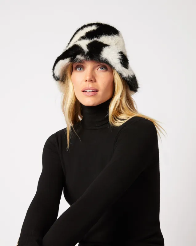 Zebra Print Bucket Hat sold by Adrienne Landau