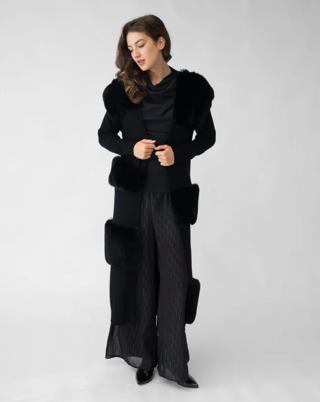 FINAL SALE - Jasper Wide Leg Trouser sold by Adrienne Landau