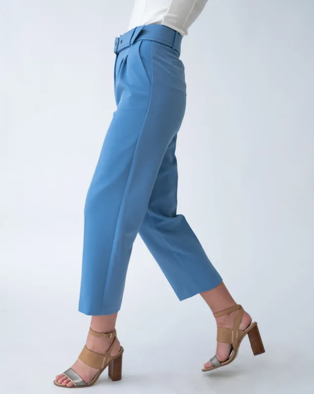 FINAL SALE - Essential Pleated Cropped Pant sold by Adrienne Landau