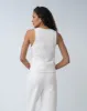 FINAL SALE - Hook and Eye Fitted Vest sold by Adrienne Landau