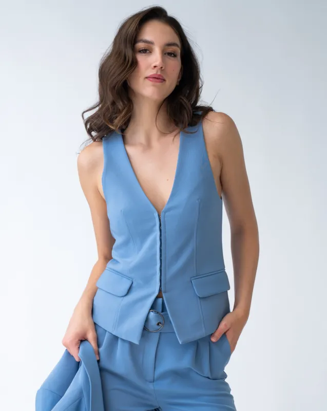 FINAL SALE - Essential Hook and Eye Vest sold by Adrienne Landau