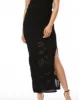 FINAL SALE - Spinel Rib with Slit Skirt sold by Adrienne Landau