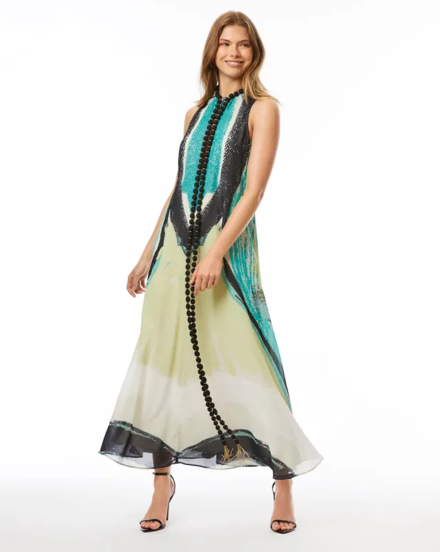 FINAL SALE - Brushstroke Maxi Dress sold by Adrienne Landau