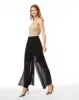 Sheer Wide Leg Pleated Pant sold by Adrienne Landau